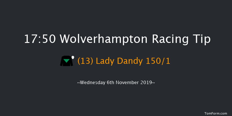 Wolverhampton 17:50 Stakes (Class 5) 6f Wed 30th Oct 2019