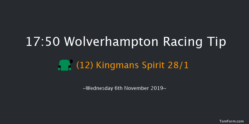 Wolverhampton 17:50 Stakes (Class 5) 6f Wed 30th Oct 2019