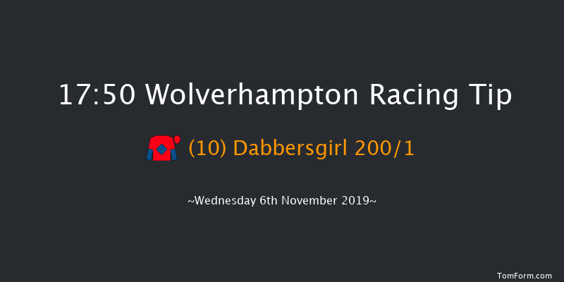 Wolverhampton 17:50 Stakes (Class 5) 6f Wed 30th Oct 2019