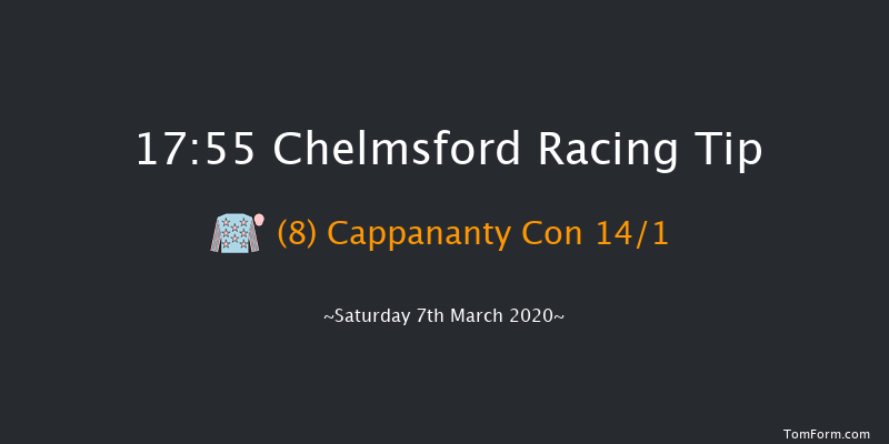Guardian Exhibition & Displays Handicap Chelmsford 17:55 Handicap (Class 5) 6f Fri 6th Mar 2020