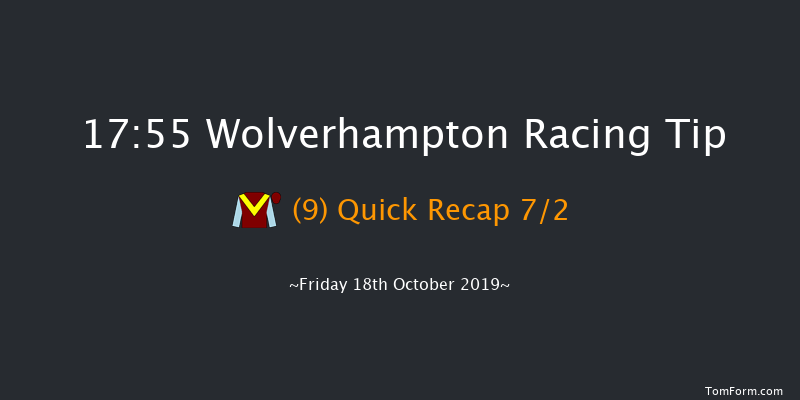 Wolverhampton 17:55 Stakes (Class 4) 6f Thu 17th Oct 2019