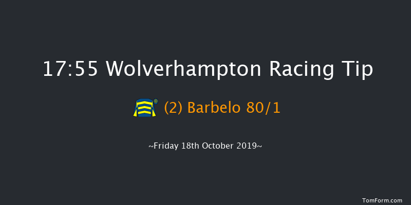 Wolverhampton 17:55 Stakes (Class 4) 6f Thu 17th Oct 2019