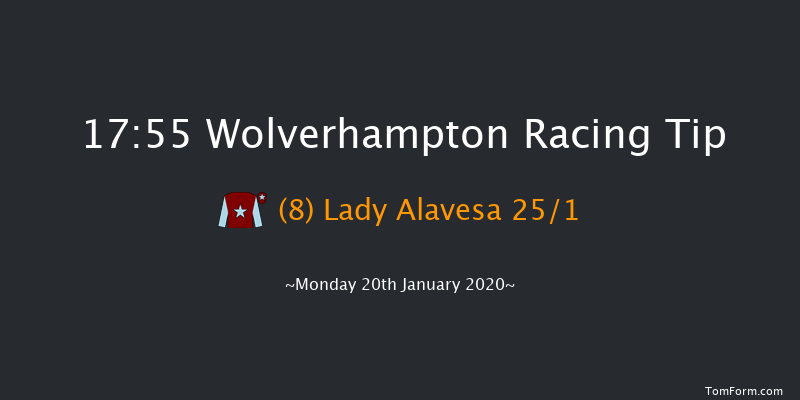 Wolverhampton 17:55 Handicap (Class 5) 9.5f Sun 19th Jan 2020