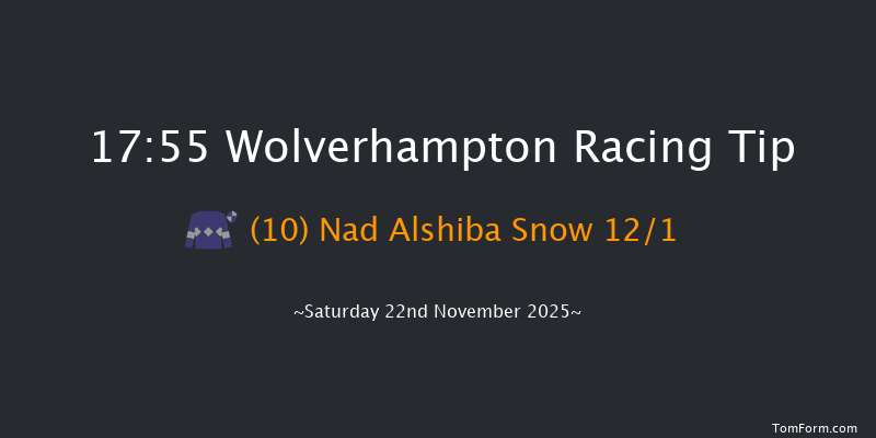Wolverhampton 17-55 (Class 6) 5f Sat 8th Nov 2025