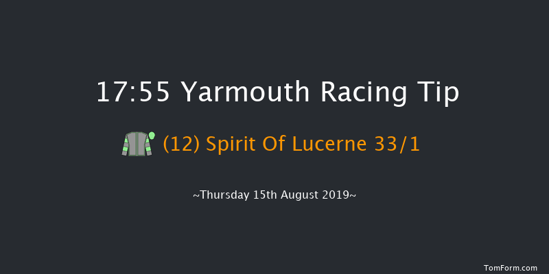 Yarmouth 17:55 Handicap (Class 6) 12f Thu 8th Aug 2019