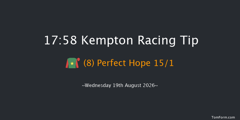 Kempton 17-58 (Class 6) 7f Wed 12th Aug 2026
