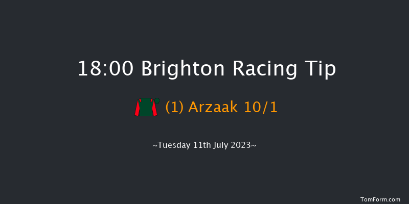 Brighton 18:00 Stakes (Class 6) 5f Tue 4th Jul 2023