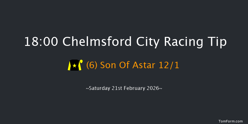 Chelmsford City 18-00 (Class 6) 5f Thu 12th Feb 2026