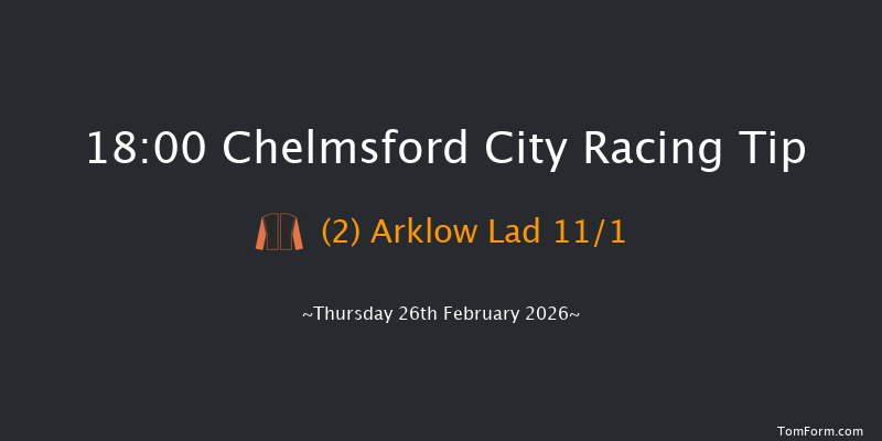 Chelmsford City 18-00 (Class 5) 5f Sat 21st Feb 2026