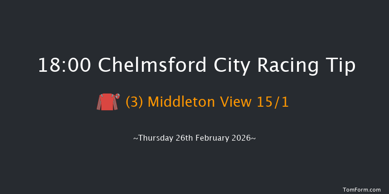 Chelmsford City 18-00 (Class 5) 5f Sat 21st Feb 2026