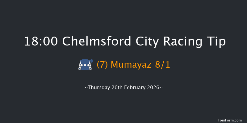 Chelmsford City 18-00 (Class 5) 5f Sat 21st Feb 2026