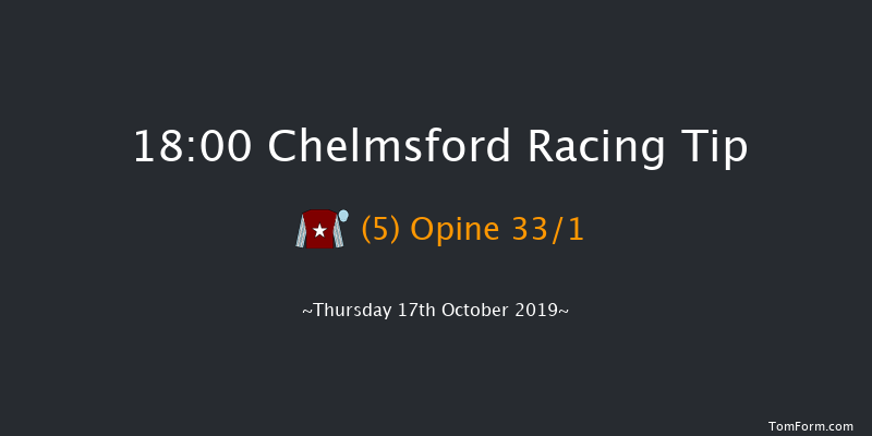 Chelmsford 18:00 Stakes (Class 5) 8f Tue 8th Oct 2019