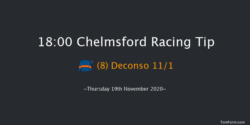 Support The Injured Jockeys Fund Handicap (Div 1) Chelmsford 18:00 Handicap (Class 6) 6f Thu 12th Nov 2020
