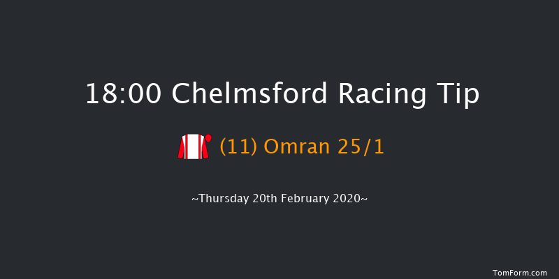 getitprinted.com Handicap Chelmsford 18:00 Handicap (Class 5) 6f Thu 13th Feb 2020