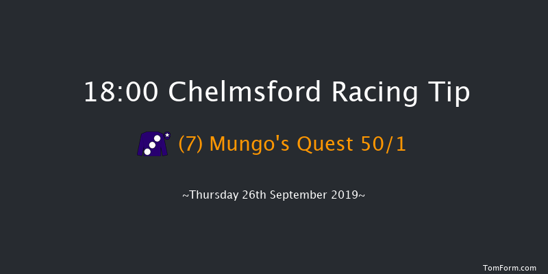 Chelmsford 18:00 Stakes (Class 5) 7f Tue 24th Sep 2019