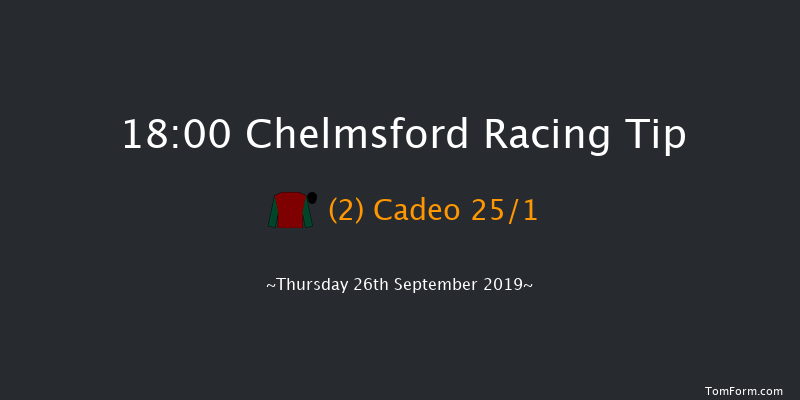 Chelmsford 18:00 Stakes (Class 5) 7f Tue 24th Sep 2019