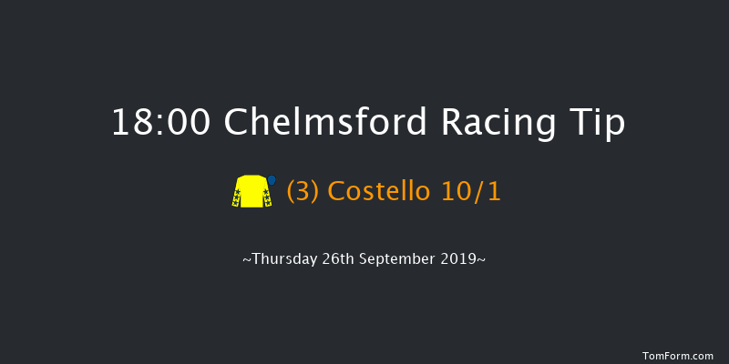 Chelmsford 18:00 Stakes (Class 5) 7f Tue 24th Sep 2019