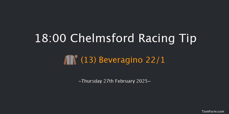Chelmsford  18:00 Handicap (Class 6) 7f Sat 22nd Feb 2025