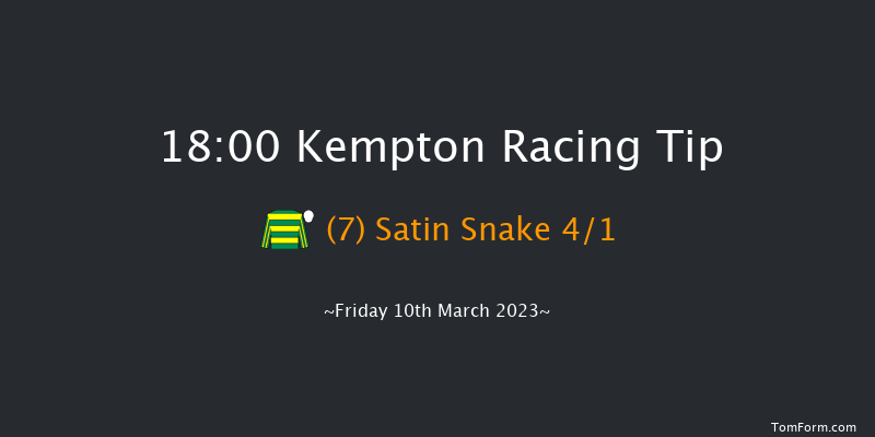 Kempton 18:00 Handicap (Class 4) 6f Wed 8th Mar 2023