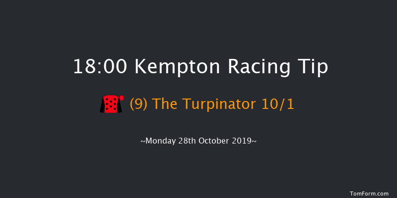 Kempton 18:00 Maiden (Class 5) 8f Wed 23rd Oct 2019