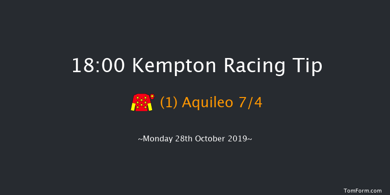 Kempton 18:00 Maiden (Class 5) 8f Wed 23rd Oct 2019