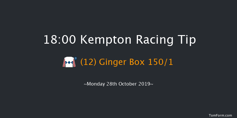 Kempton 18:00 Maiden (Class 5) 8f Wed 23rd Oct 2019