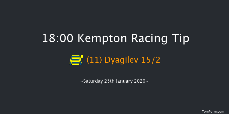 Kempton 18:00 Handicap (Class 6) 10f Wed 22nd Jan 2020