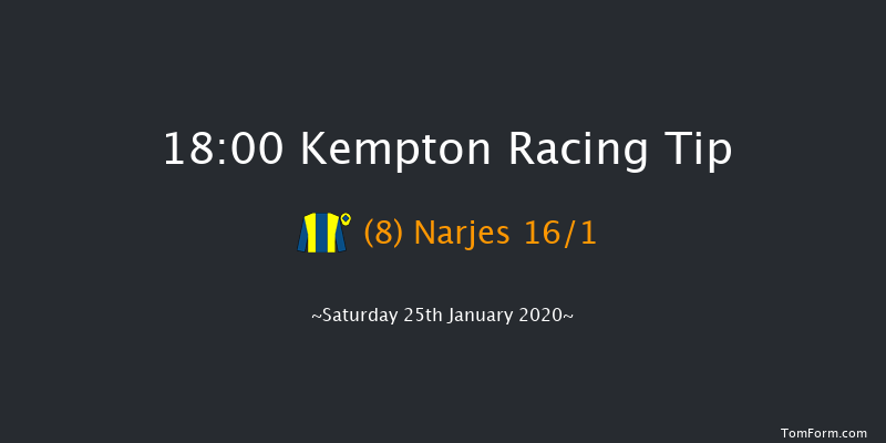 Kempton 18:00 Handicap (Class 6) 10f Wed 22nd Jan 2020