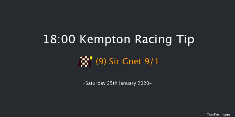 Kempton 18:00 Handicap (Class 6) 10f Wed 22nd Jan 2020