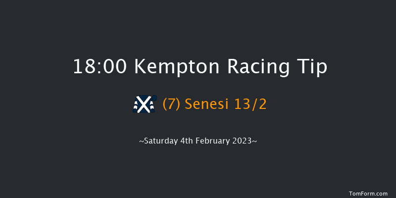 Kempton 18:00 Stakes (Class 5) 8f Wed 1st Feb 2023