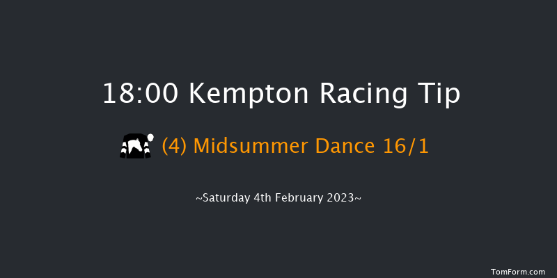 Kempton 18:00 Stakes (Class 5) 8f Wed 1st Feb 2023