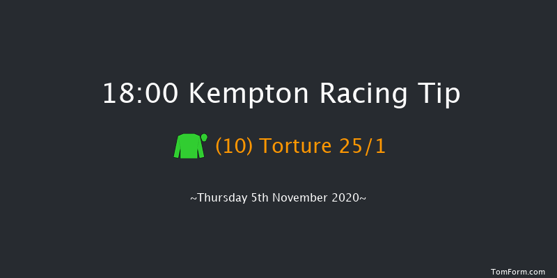 Unibet Extra Place Offers Every Day Nursery Kempton 18:00 Handicap (Class 5) 8f Wed 4th Nov 2020