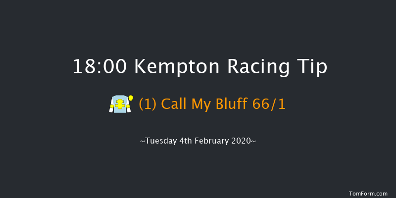 Kempton 18:00 Stakes (Class 5) 8f Sat 1st Feb 2020