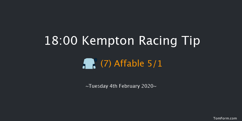 Kempton 18:00 Stakes (Class 5) 8f Sat 1st Feb 2020