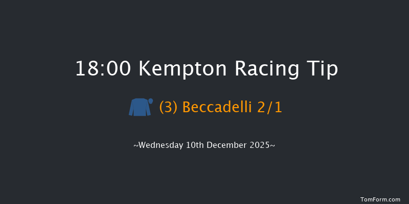 Kempton 18-00 (Class 4) 7f Wed 3rd Dec 2025