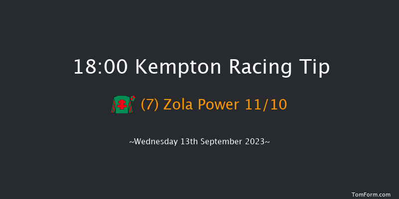 Kempton 18:00 Handicap (Class 6) 6f Sat 9th Sep 2023