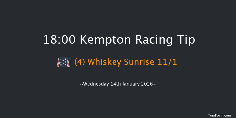 Kempton 18-00 (Class 6) 8f Sat 10th Jan 2026