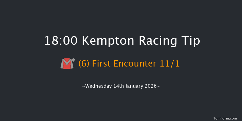 Kempton 18-00 (Class 6) 8f Sat 10th Jan 2026
