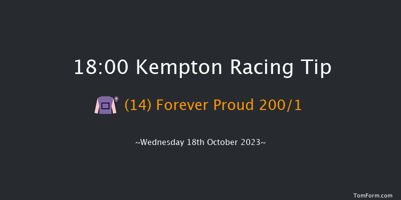 Kempton 18:00 Handicap (Class 6) 8f Mon 16th Oct 2023