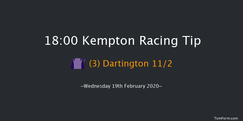 32Red On The App Store Maiden Stakes (Div 1) Kempton 18:00 Maiden (Class 5) 7f Mon 17th Feb 2020
