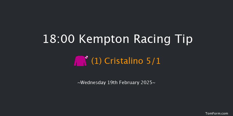 Kempton  18:00 Handicap (Class 6) 7f Wed 12th Feb 2025