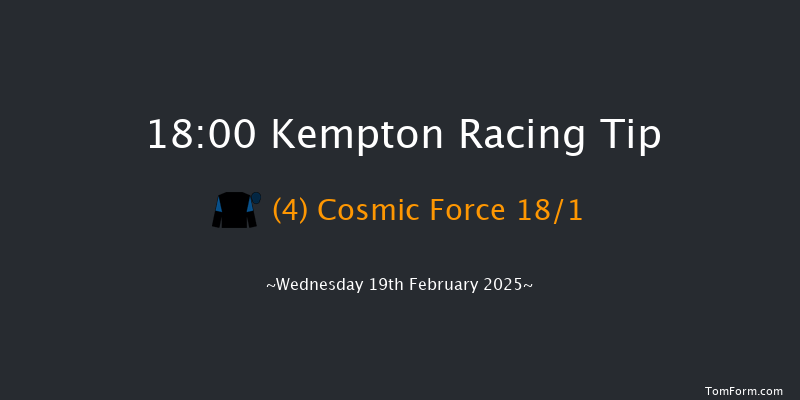 Kempton  18:00 Handicap (Class 6) 7f Wed 12th Feb 2025