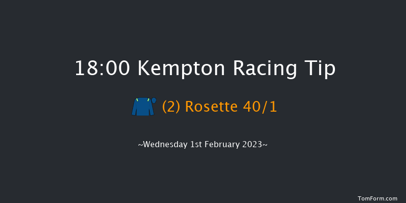 Kempton 18:00 Handicap (Class 6) 8f Sat 28th Jan 2023