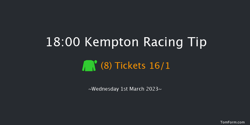 Kempton 18:00 Handicap (Class 5) 8f Sat 25th Feb 2023