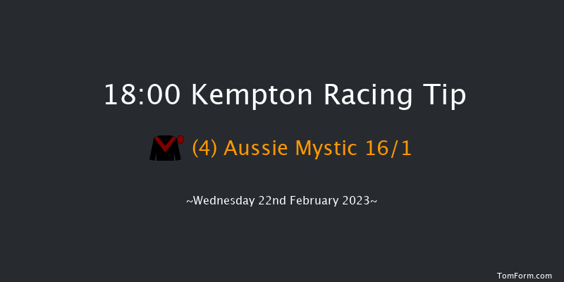 Kempton 18:00 Stakes (Class 5) 8f Wed 15th Feb 2023