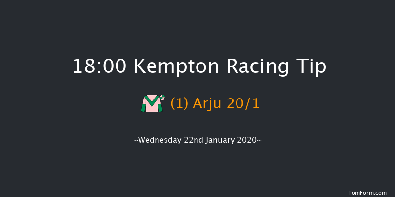 Kempton 18:00 Maiden (Class 5) 7f Mon 20th Jan 2020