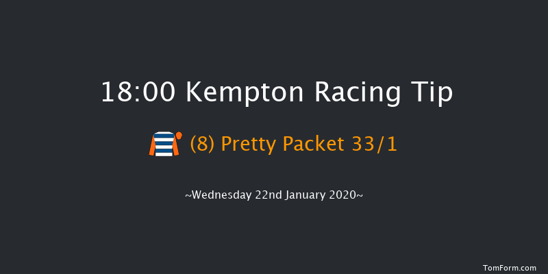 Kempton 18:00 Maiden (Class 5) 7f Mon 20th Jan 2020