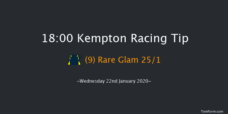 Kempton 18:00 Maiden (Class 5) 7f Mon 20th Jan 2020