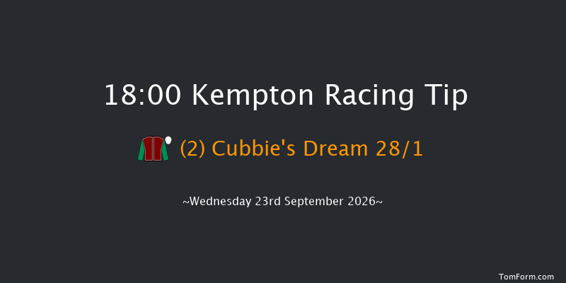 Kempton 18-00 (Class 4) 6f Mon 14th Sep 2026