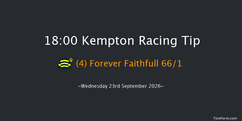 Kempton 18-00 (Class 4) 6f Mon 14th Sep 2026